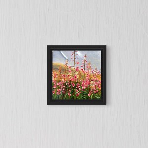 Original Oil Painting - Alpine Meadow