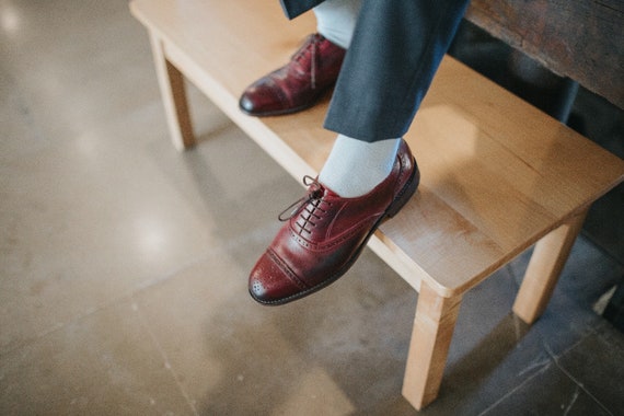 Handmade Oxford shoes luxury bespoke 