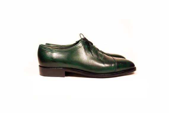 Oxford verdes para hombre welted goodyear - Etsy España