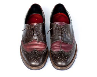 Derby wingtip shoes for men, custom brogues, Handmade Leather Shoes, custom made shoes.