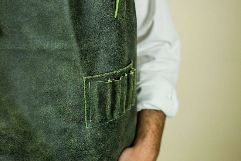 Leather Apron Handmade Apron-Mens clothing-work leather apron-mens apron-apron work-leather-handamade-men apron image 4