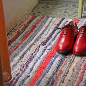 Women oxford shoes, red leather shoes, custom shoes, handmade shoes, flat and tie shoes. 画像 6