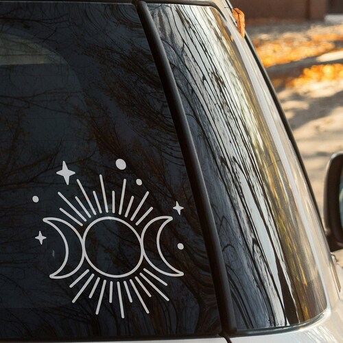 Decal Car Laptop New Age Metaphysical Wiccan TRIPLE GODDESS vinyl Sticker Decal Car Laptop New Age Metaphysical Wiccan TRIPLE GODDESS vinyl Sticker