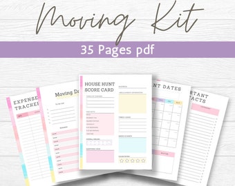 Moving Planner: 35-Page House Checklist, Home Buying Guide (PDF)
