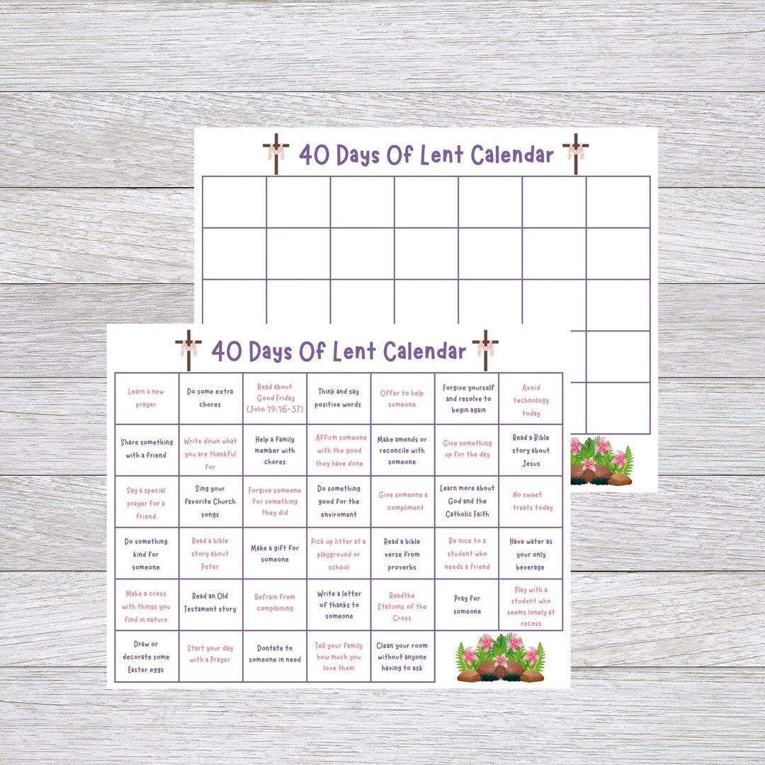 kids-lenten-calendar-2-set-kids-lent-activity-40-days-of-lent-christian-catholic-lenten-activity-easter-activities-for-adults-and-kids-etsy