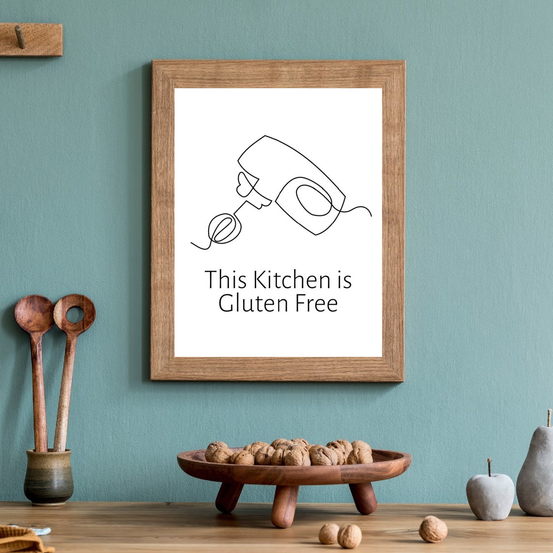This Kitchen is Gluten Free, Gluten Free Printables, Celiac Poster ...