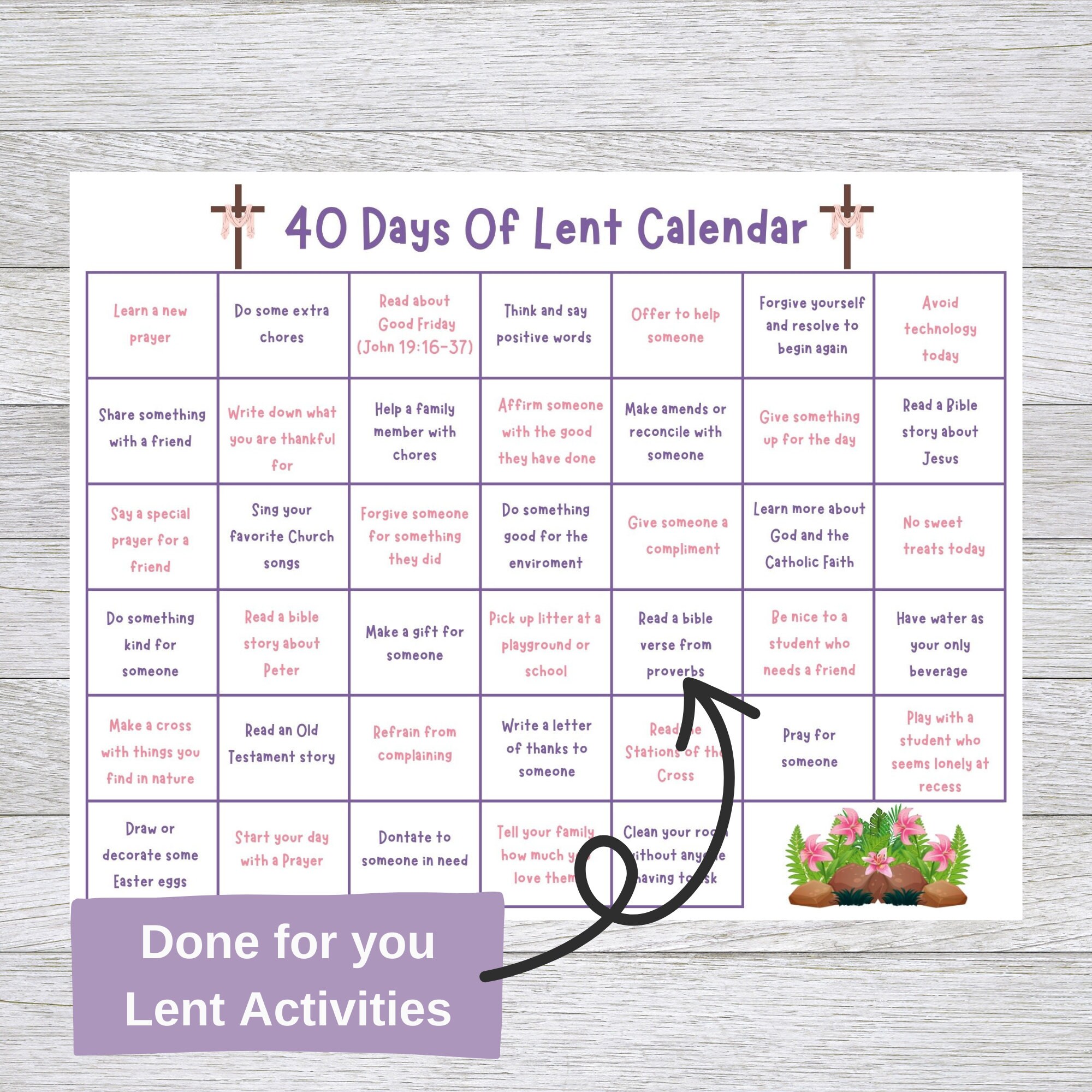 lent-activity-calendar-for-kids-kids-40-days-lenten-calendar-ash-wednesday-bible-study-catholic-lent-family-prayer-and-service-activities-etsy