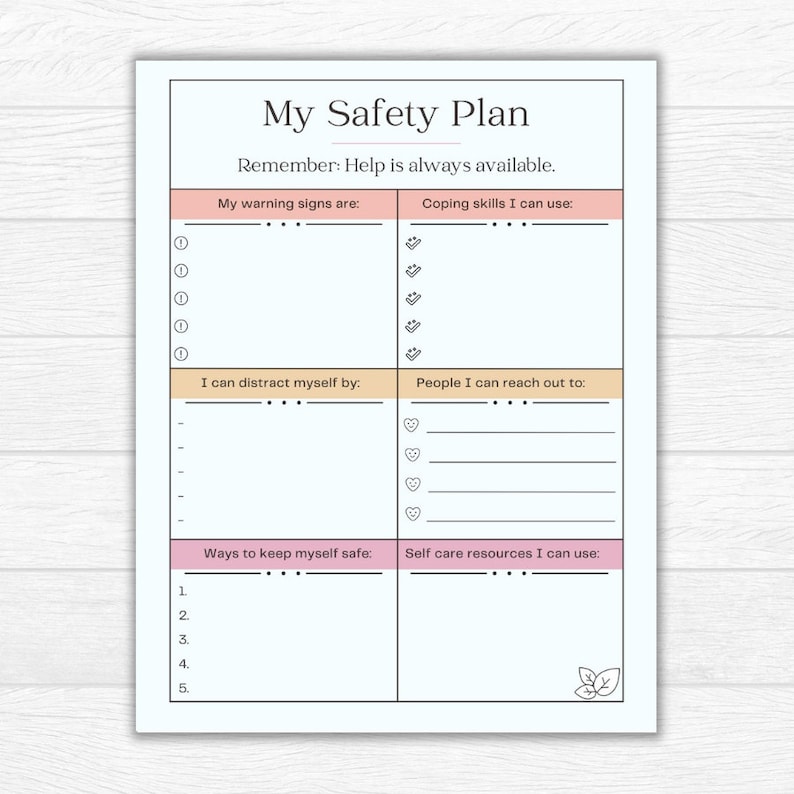 Safety Plan For Mental Health Mental Health Worksheet Etsy safety-plan-for-mental-health-mental-health-worksheet-etsy