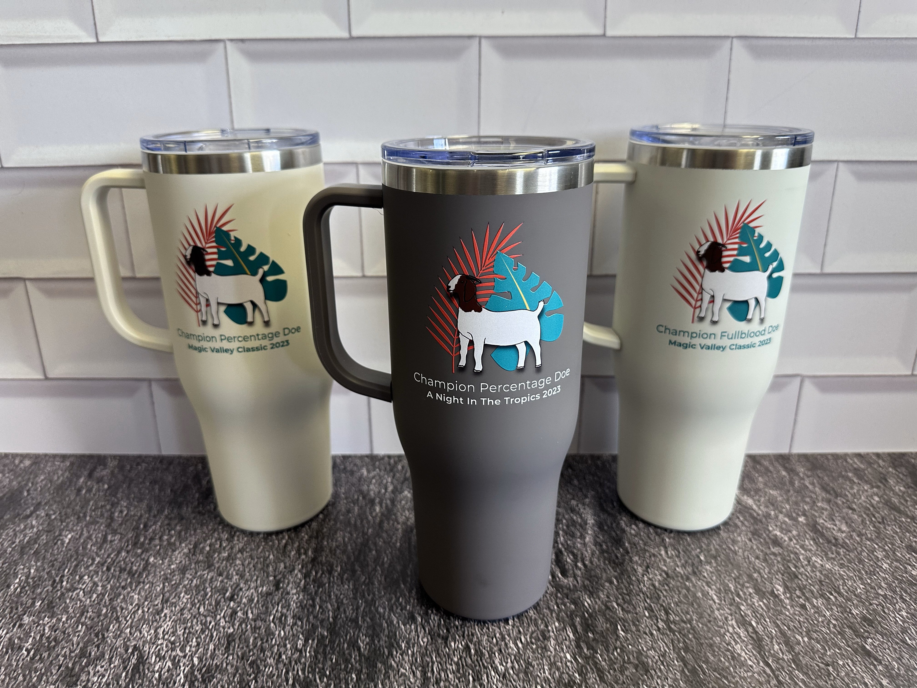 Brand It Promotional Products - Personalized Items & Swag: YETI Rambler 24  Oz Mug with MagSlider Lid - Laser Engraved