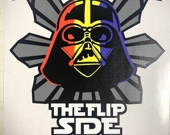 Filipino Decal. The Flipside.  5.5" x 7"