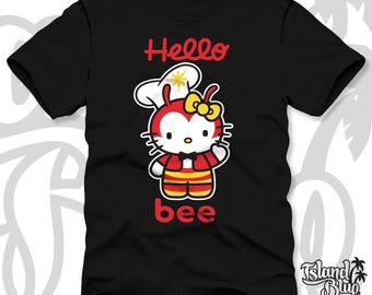 Filipino Hello Bee T-Shirt, Printed in USA