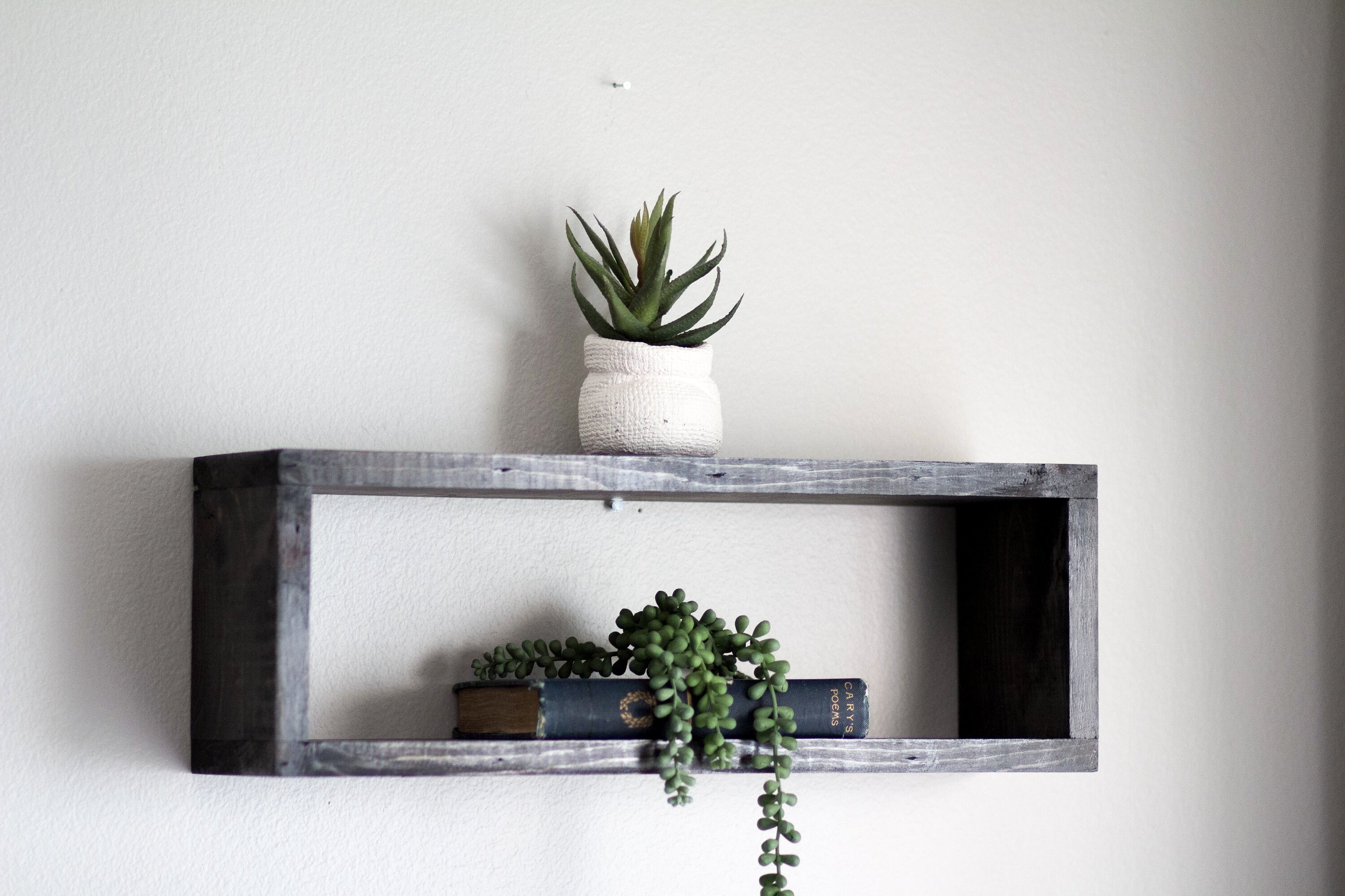 WIDE BOX Shelf Shadow Box Shelf Floating Shelf Box Shelf Etsy