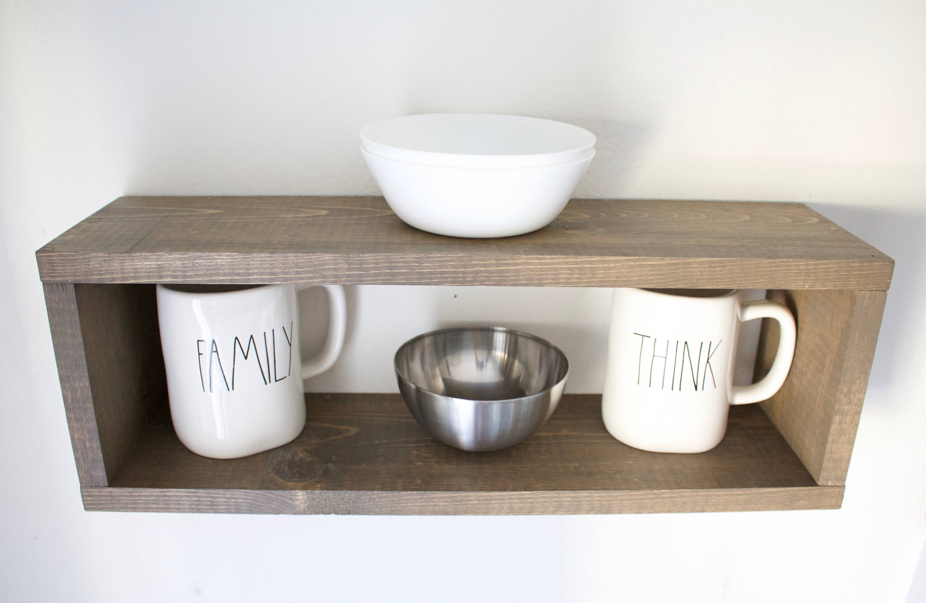 WIDE BOX Shelf Shadow Box Shelf Floating Shelf Box Shelf Etsy