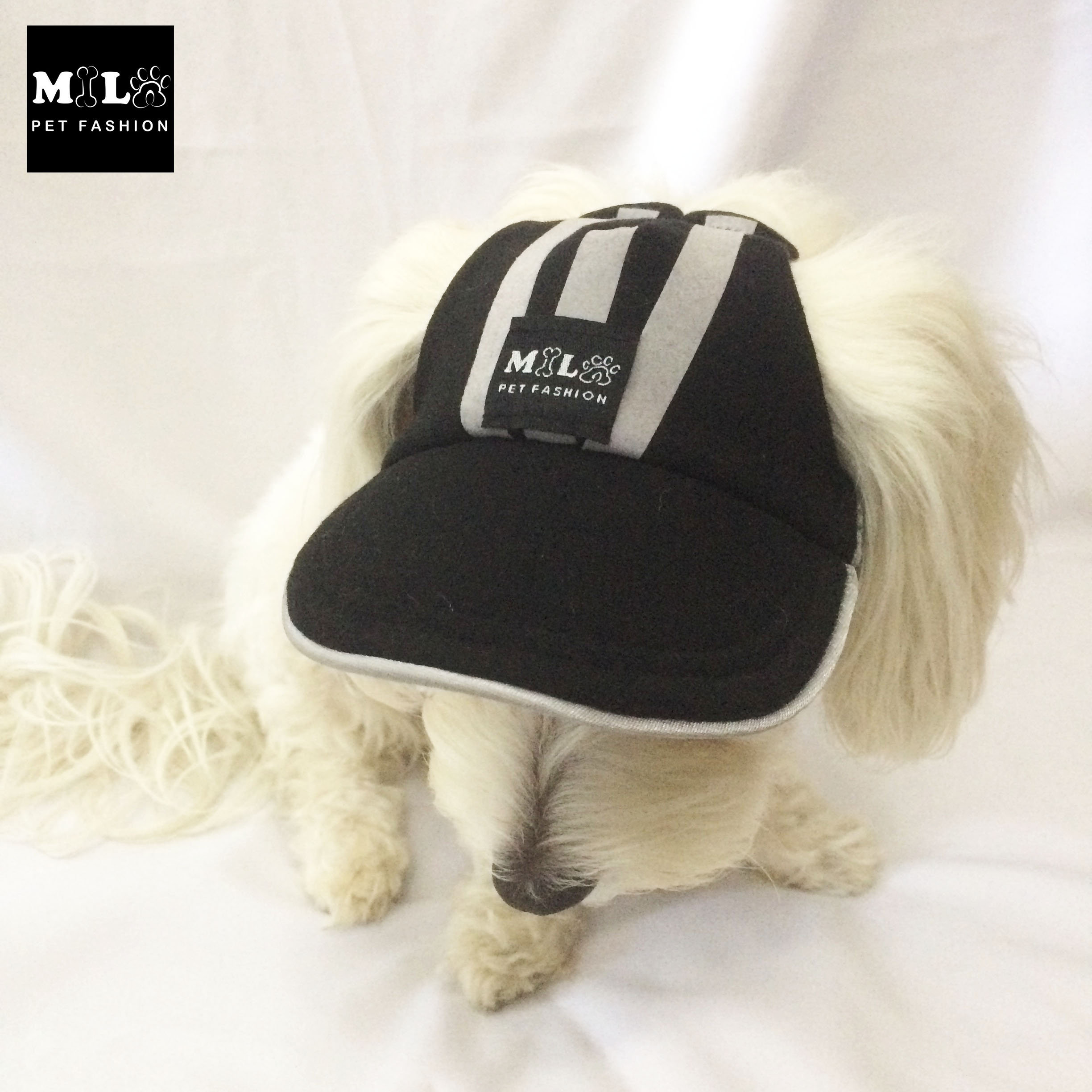 Sporty Pet Hat BLACK Personalized Dog Tag Dog Cap Dog Hat Etsy