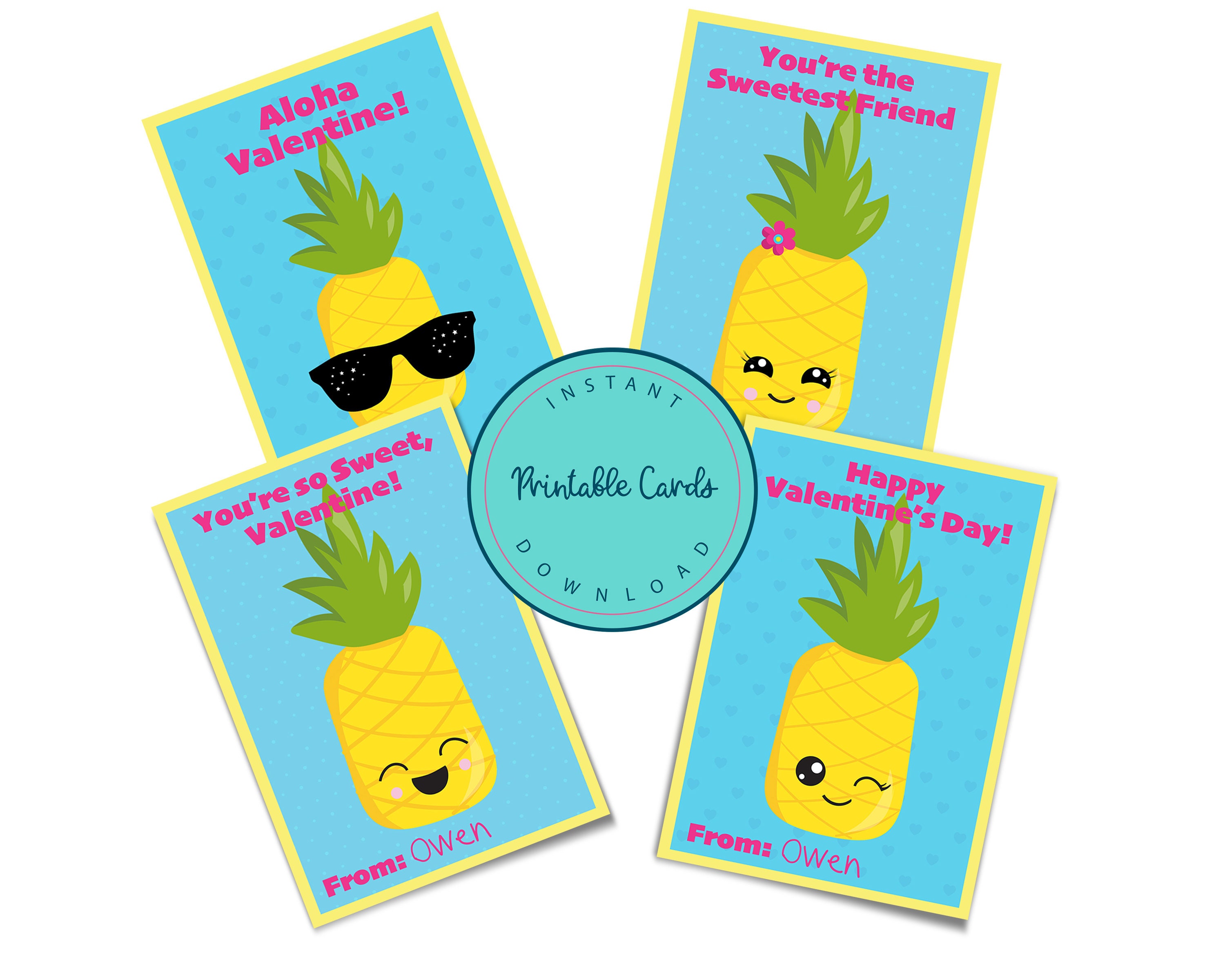 Cute Valentine's Day Cards with Puns, 6 Designs (5 x 7 In, 12 Pack) –  Pipilo Press