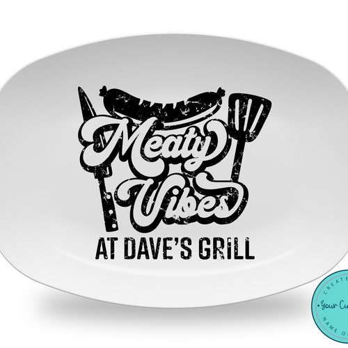 Personalized Grilling Traygrilling Giftcustom Bbq Etsy