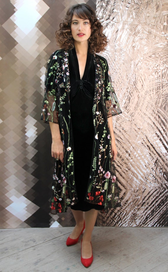 longline lace jacket