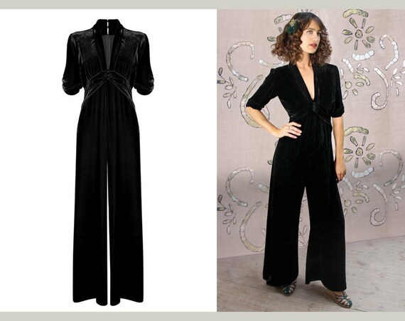 black jumpsuit christmas party