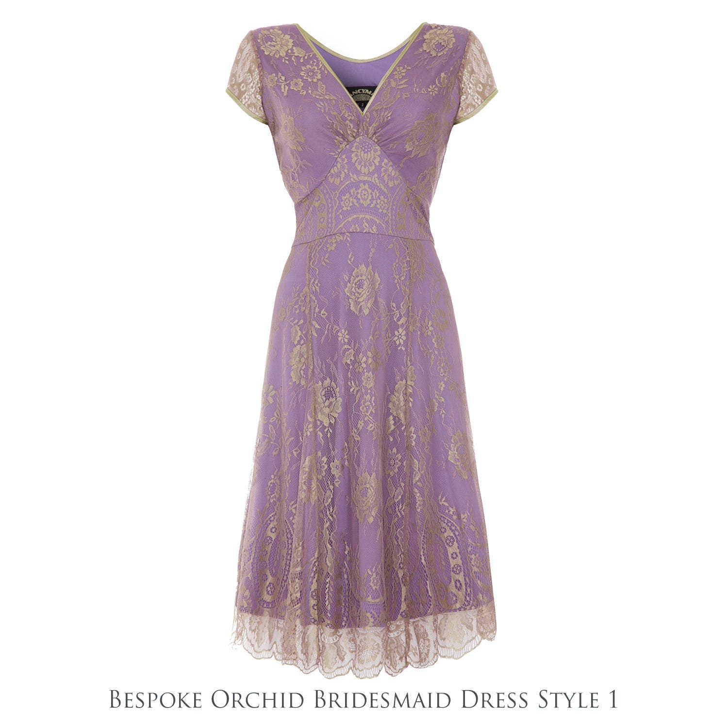 Bespoke Vintage Style Bridesmaid Dresses in Orchid - Etsy UK