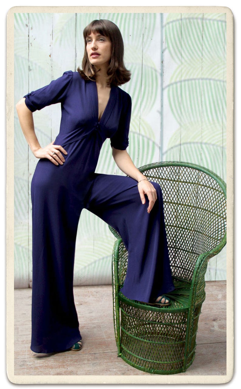 1940s style jumpsuit