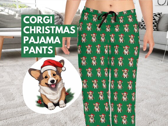 Corgi Holiday Pants Corgi Holiday Pants