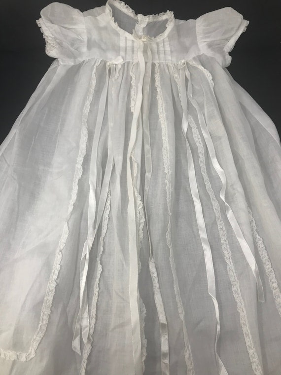 white cotton frock for baby girl