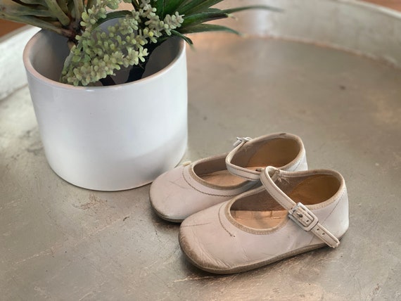 Baby Girl Mary Janes-White