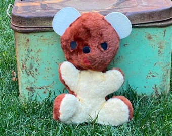 Ours ancien peluche allemand Clemens 1950 60 de 40cm environ - Collection