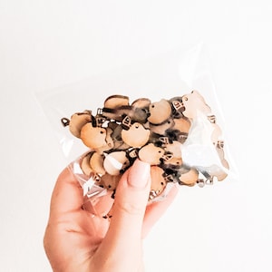 Football Helmet Confetti, Football Confetti, Wooden Confetti, Football Crafting Pieces, Bag of 50 1/2 Inch Piece