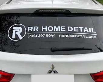 Decalcomania personalizzata, Decalcomania aziendale, Decalcomania aziendale per auto, Decalcomania per auto, Pubblicità aziendale, Marketing aziendale, Piccola impresa, Decalcomania per finestre