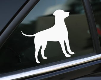 Adesivo per cani, adesivo Labrador per auto, laptop o parete, vinile, regalo, regalo per cani
