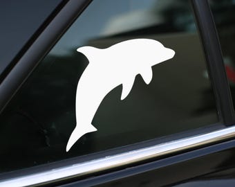 イルカのデカール、車のステッカー、ノートパソコンや壁用の海のステッカー、ビニールギフト、イルカギフト