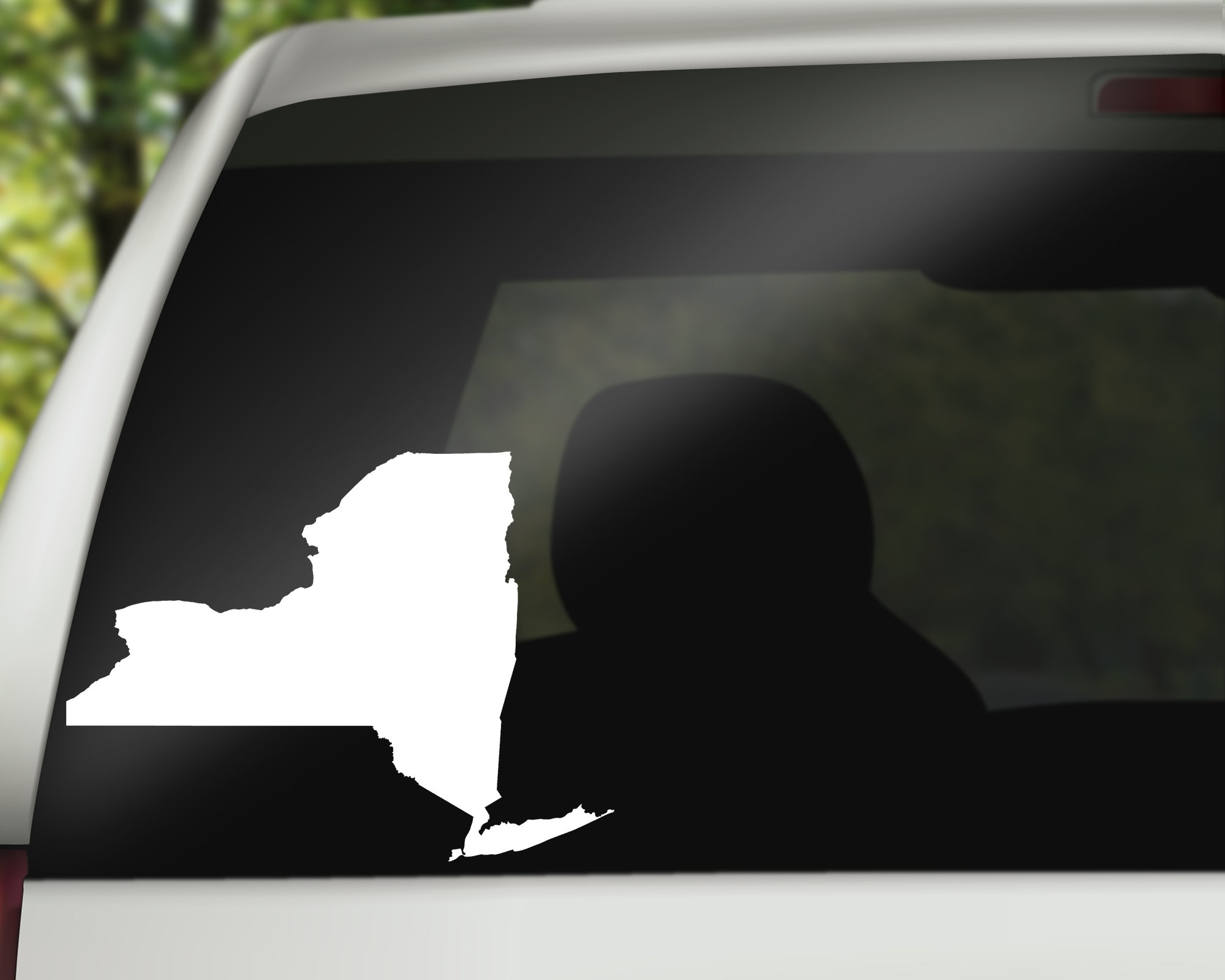 New York State Decal New York Vinyl Decal Sticker for Car Etsy