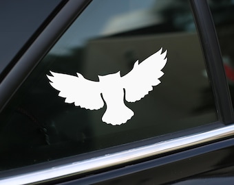 Owl Decal, Sticker for Car, Laptop or Wall, Vinyl Gift, Owl Gift