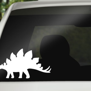 STEGOSAURUS Vinyl Decal Sticker Car Window Wall Bumper Dinosaur Cute Funny Black STEGOSAURUS Vinyl Decal Sticker Car Window Wall Bumper Dinosaur Cute Funny Black