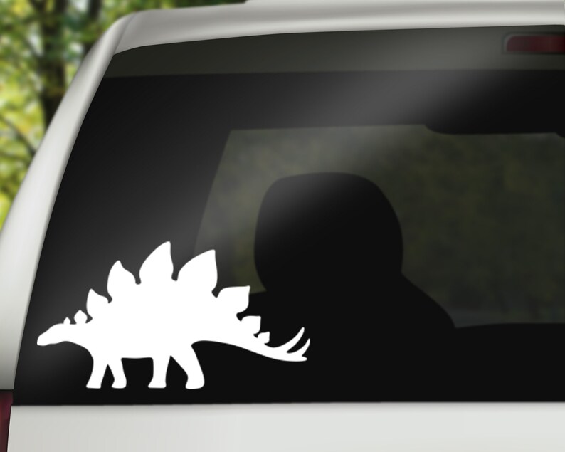 Stegosaurus Decal Dinosaur Decal Sticker for Car Laptop or Etsy