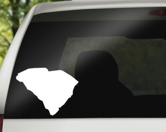 South Carolina State Decal, South Carolina Vinyl Decal Sticker for Car, Laptop or Wall, South Carolina Gift