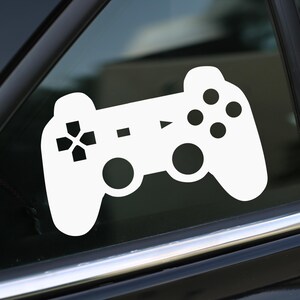 Gamer Decal, Video Game Decal Sticker for Car, Laptop or Wall, Vinyl Gift, Gaming Gift