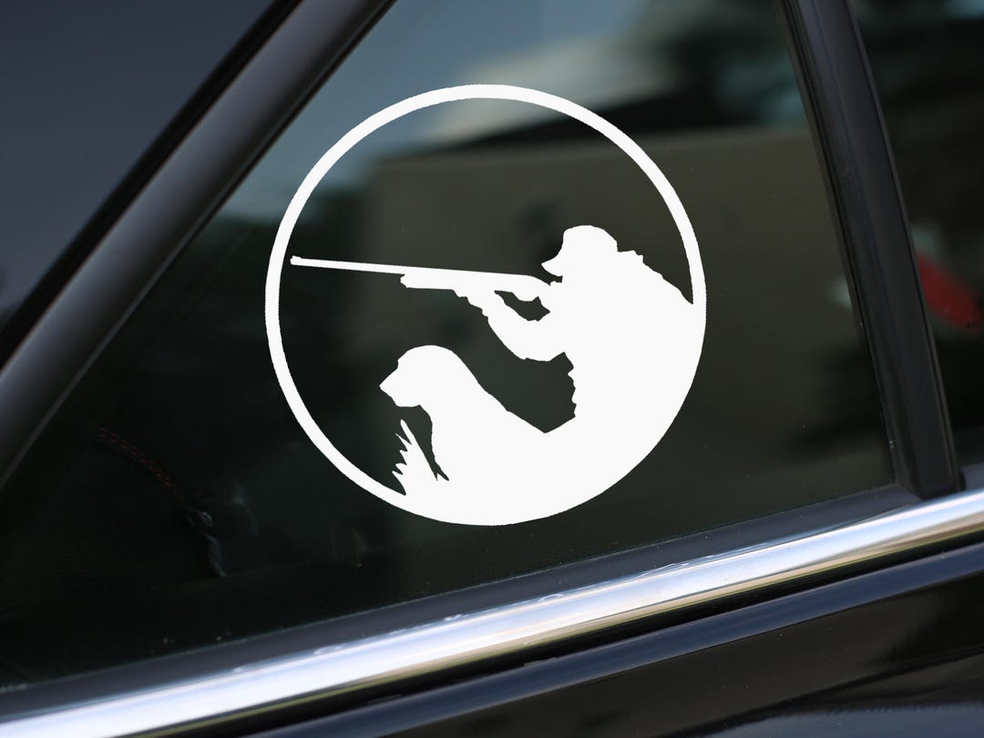 Duck Hunting Decal, Hunting Decal Sticker for Car, Laptop or Wall ...