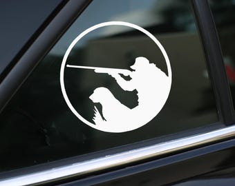 Entenjagd Aufkleber, Jagdaufkleber für Auto, Laptop oder Wand, Vinyl Geschenk, Jagdgeschenk