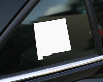New Mexico State Decal, New Mexico Vinyl Decal Sticker for Car, Laptop or Wall, New Mexico Gift
