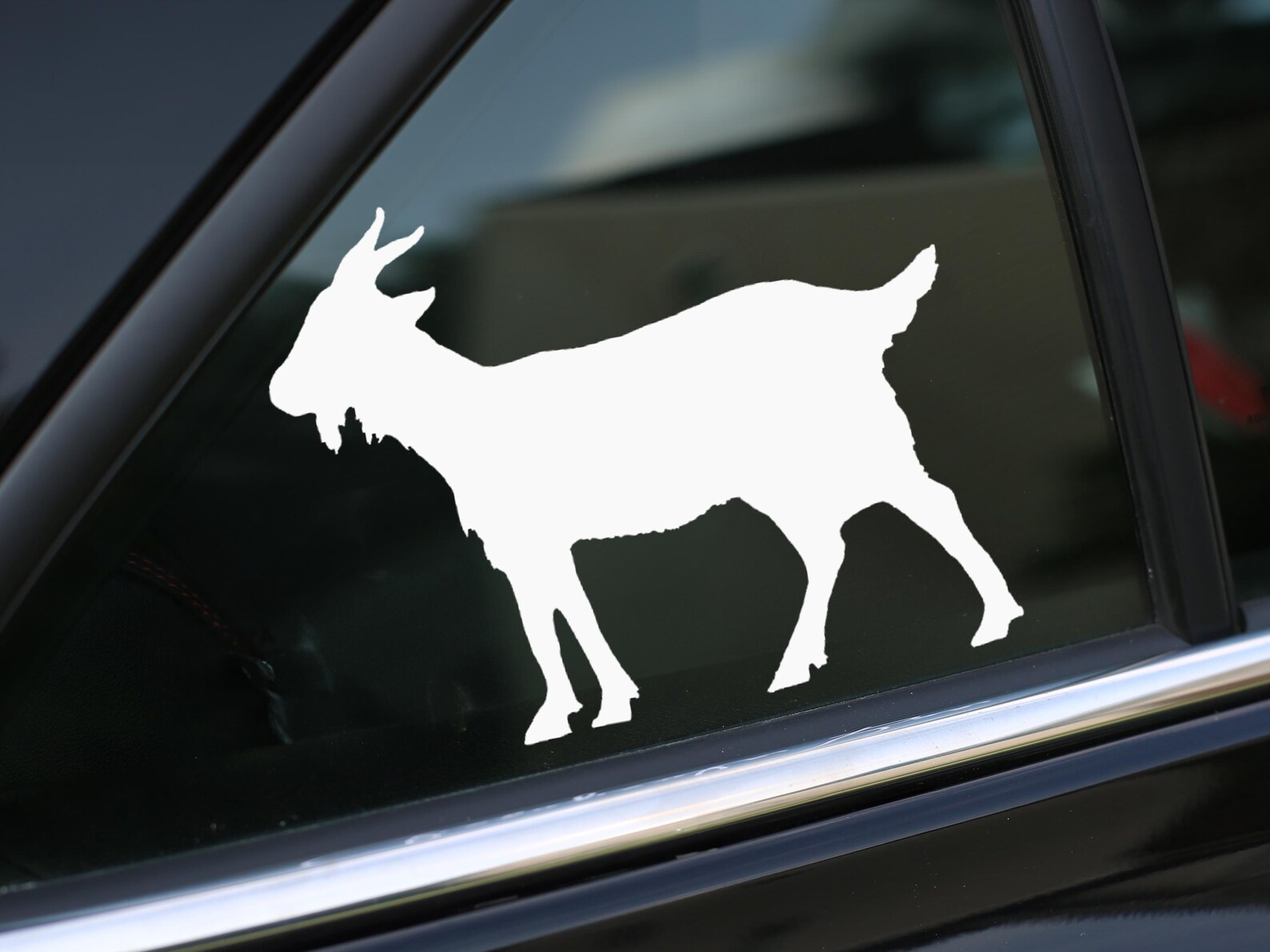 Goat Decal, Sticker for Car, Laptop or Wall, Vinyl Gift, Goat Gift - Etsy
