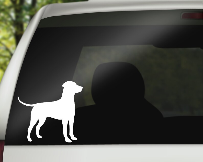 Dog Decal, Labrador Decal Sticker for Car, Laptop or Wall, Vinyl Gift ...