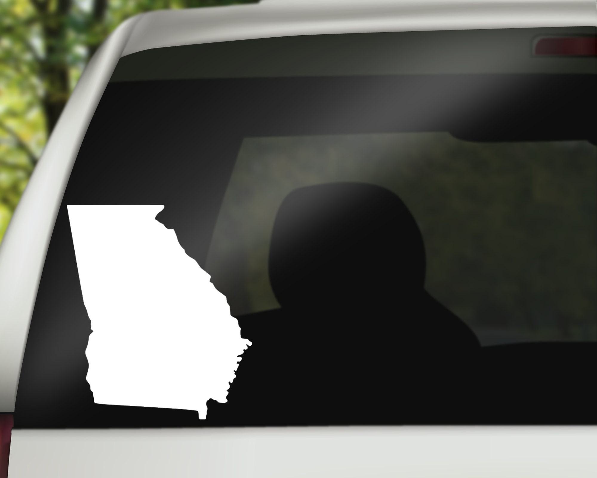 Georgia State Decal, Georgia Vinyl Decal Sticker for Car, Laptop or ...