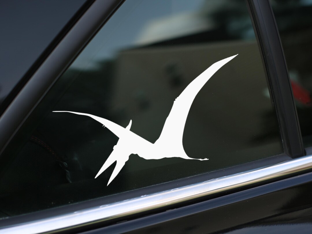 Pterodactyl Decal, Dinosaur Decal, Sticker for Car, Laptop or Wall ...