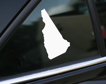 New Hampshire State Decal, New Hampshire Vinyl Decal Sticker for Car, Laptop or Wall, New Hampshire Gift
