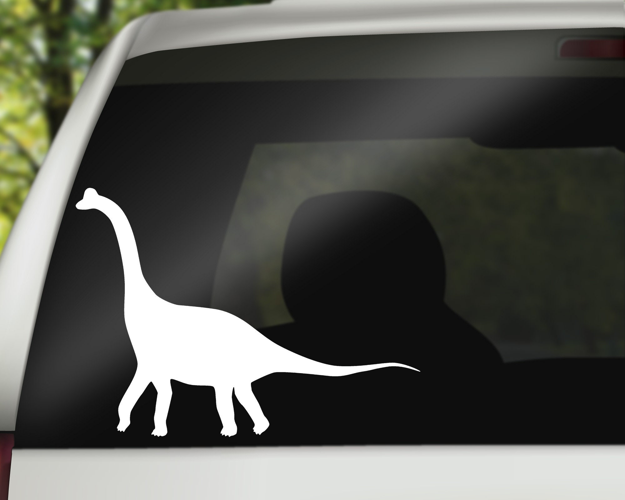 Brachiosaurus Decal Dinosaur Decal Sticker for Car Laptop Etsy