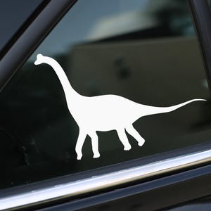 Brachiosaurus Decal, Dinosaur Decal, Sticker for Car, Laptop or Wall, Vinyl Gift, Dinosaur Gift