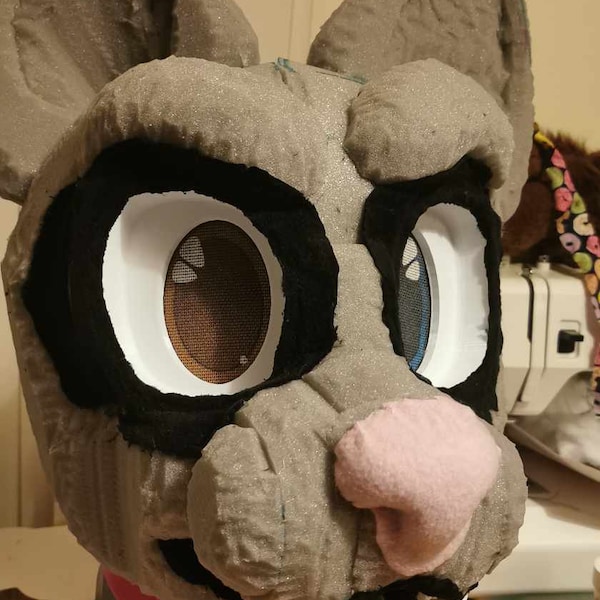 Custom Foam Fursuit Head Base