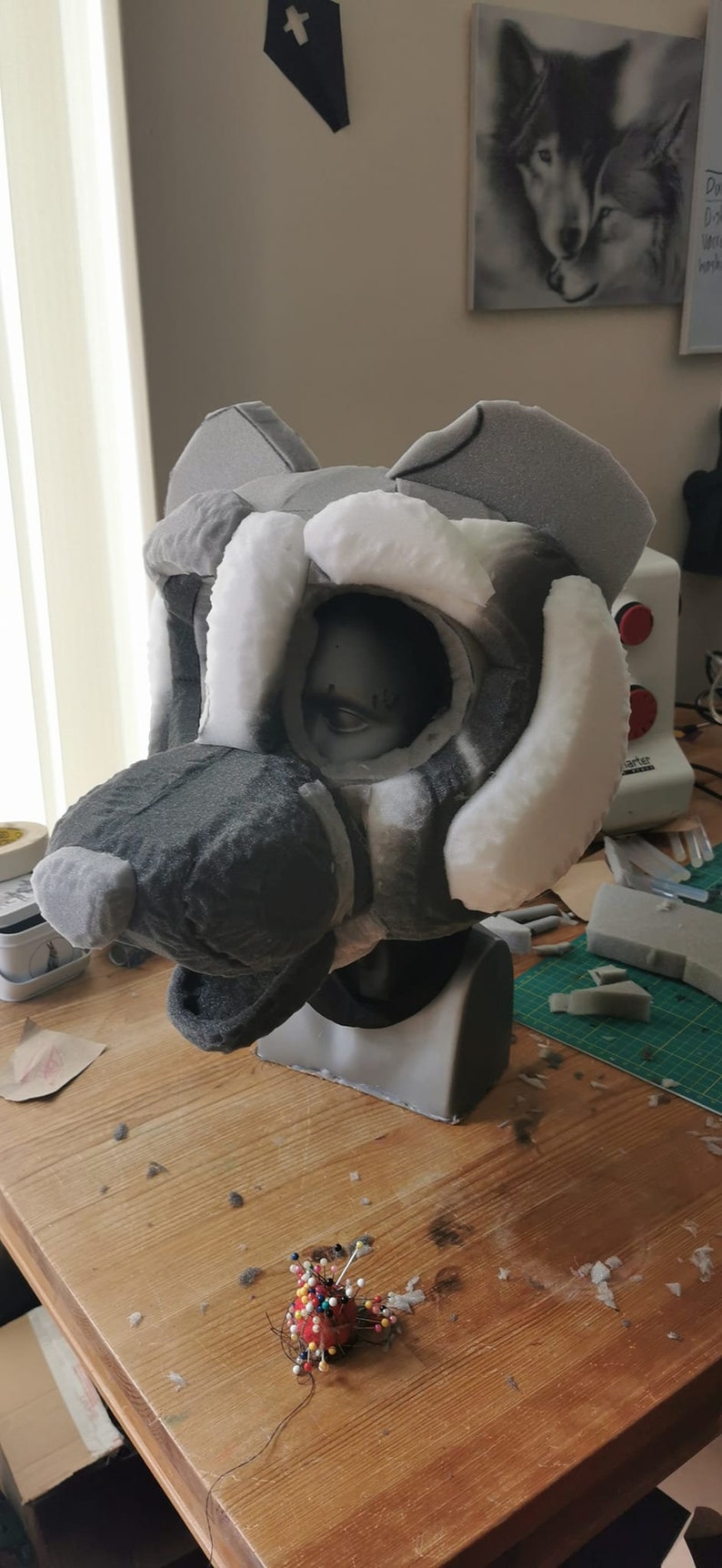 Custom Foam Fursuit Head Base Etsy